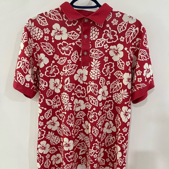 Raspberry Rolo Golf Polo - Picture 1 of 3